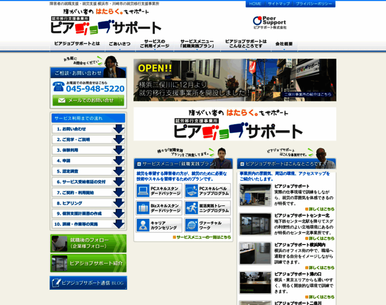 Peer-support.co.jp thumbnail