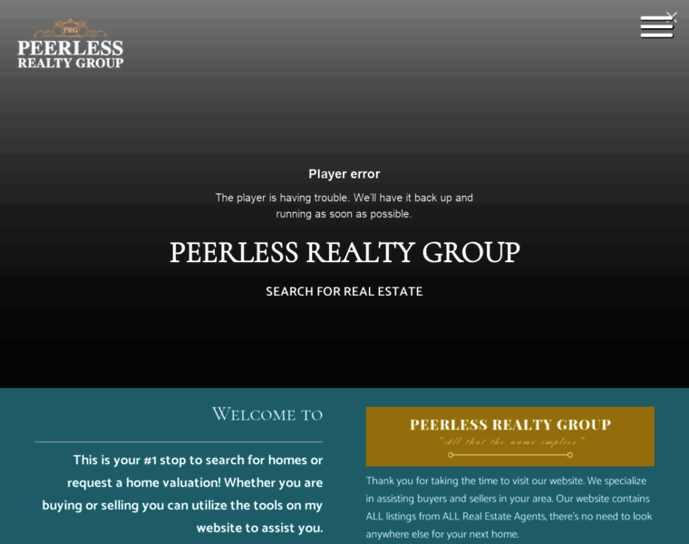 Peerless-realty.com thumbnail