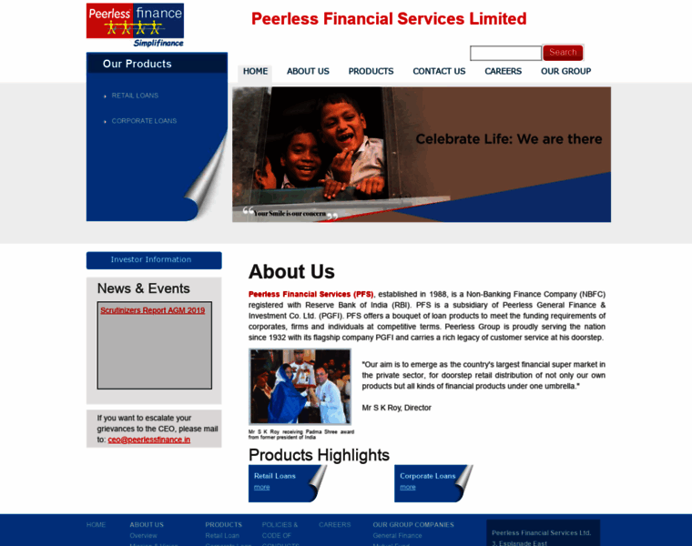 Peerlessfinance.in thumbnail