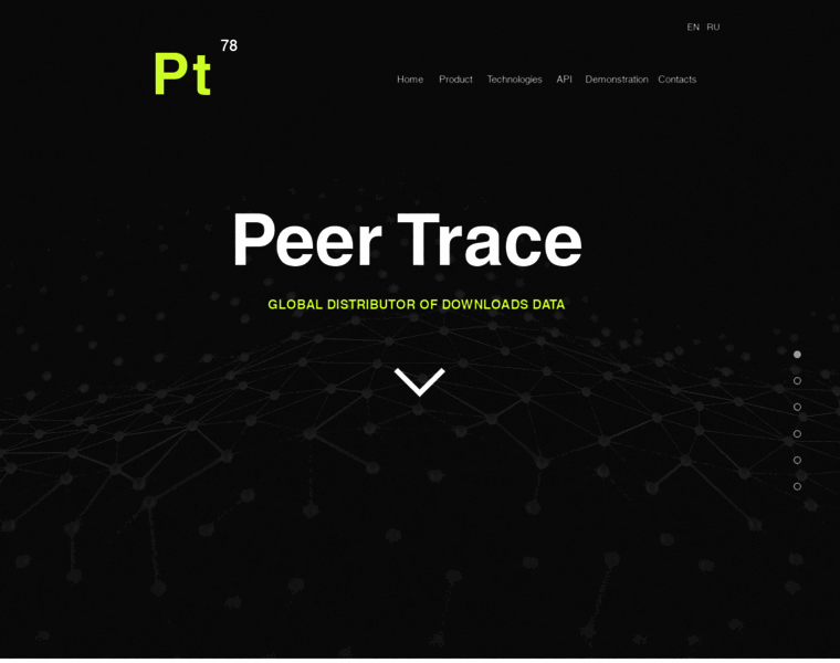 Peertrace.com thumbnail