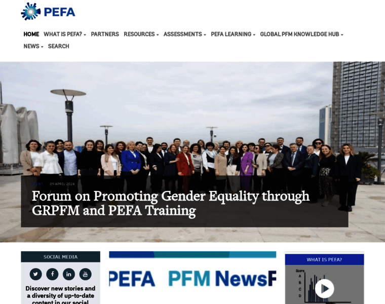 Pefa.org thumbnail