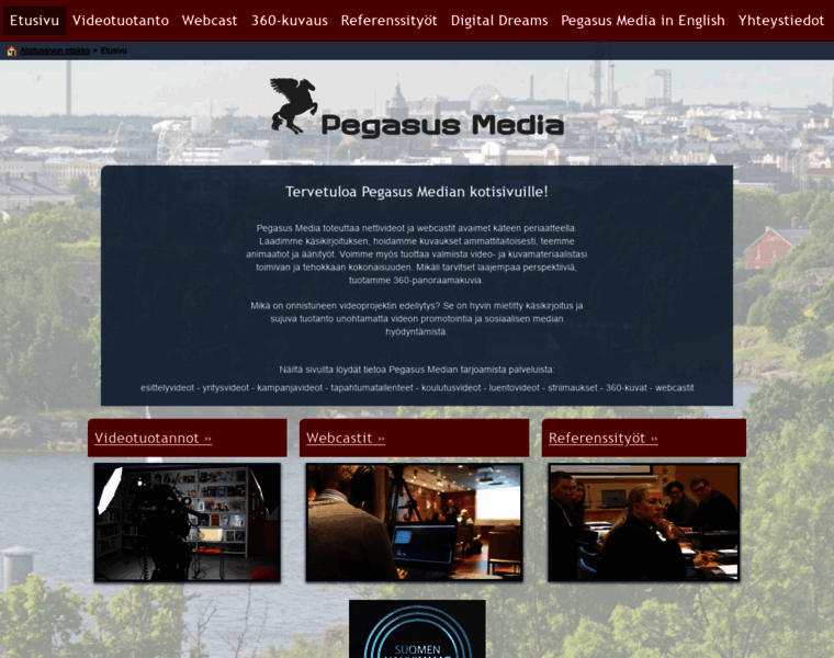 Pegasusmedia.fi thumbnail