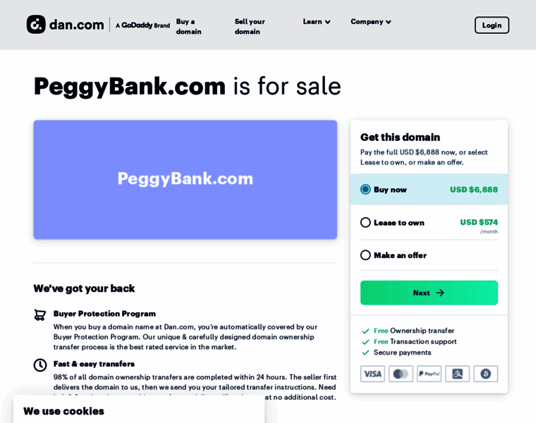 Peggybank.com thumbnail