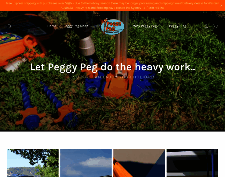 Peggypeg.com.au thumbnail
