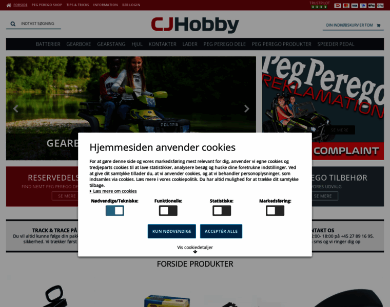 Pegperegoservice.dk thumbnail