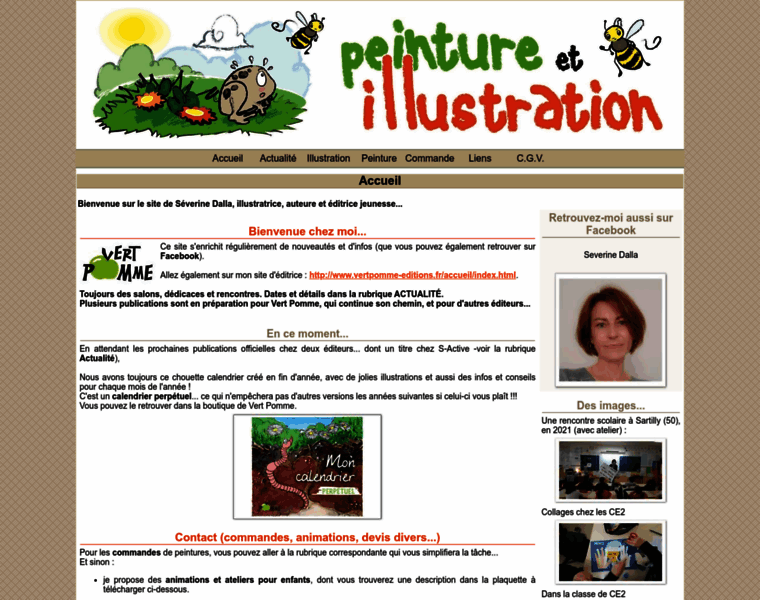 Peinture-et-illustration.fr thumbnail
