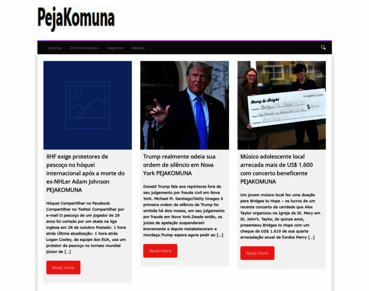 Peja-komuna.org thumbnail