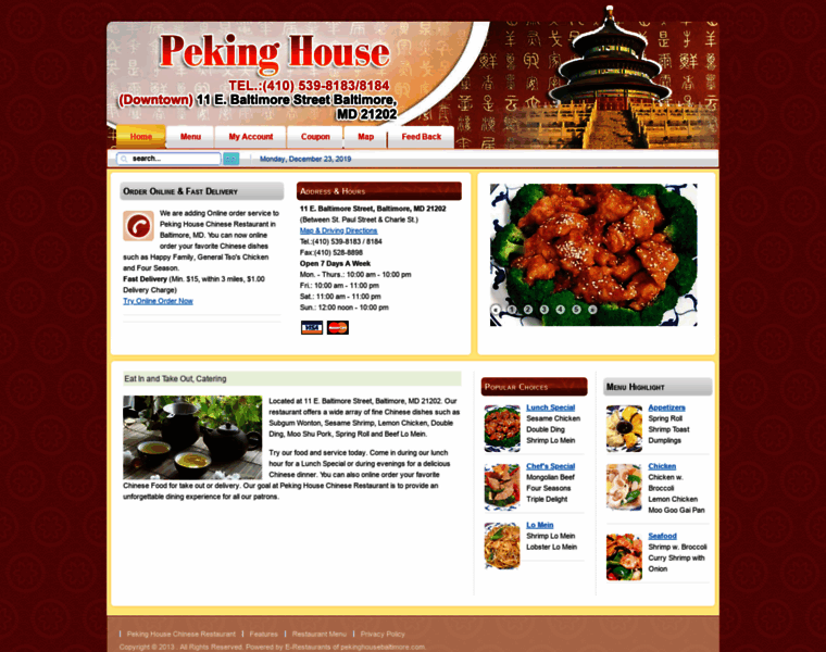 Pekinghousebaltimore.com thumbnail