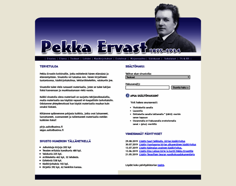 Pekkaervast.net thumbnail