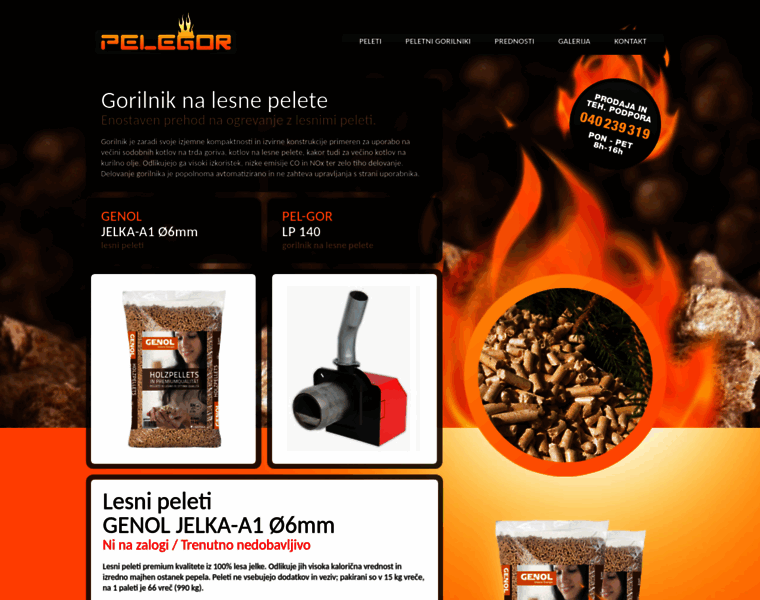 Pelegor.com thumbnail