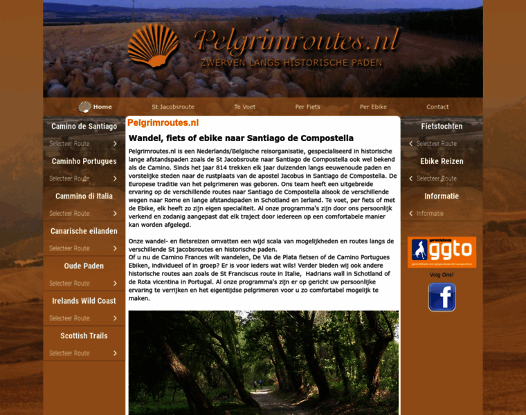 Pelgrimroutes.nl thumbnail