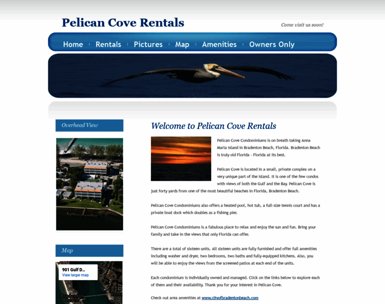 Pelicancoverentals.com thumbnail