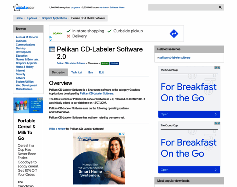 Pelikan-cd-labeler-software.updatestar.com thumbnail