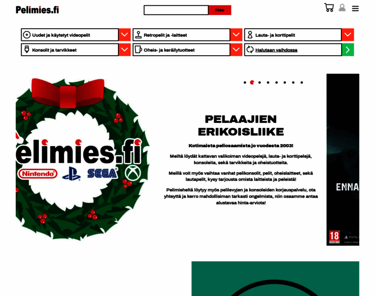 Pelimies.fi thumbnail