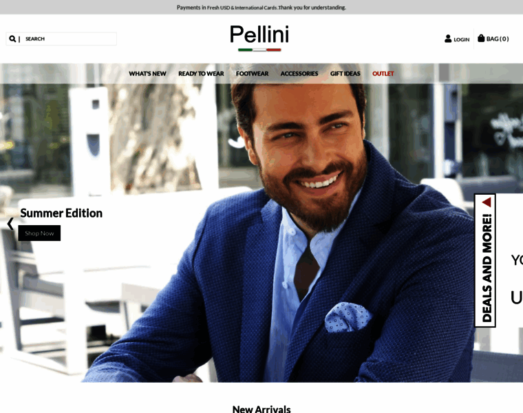 Pellini-collection.com thumbnail