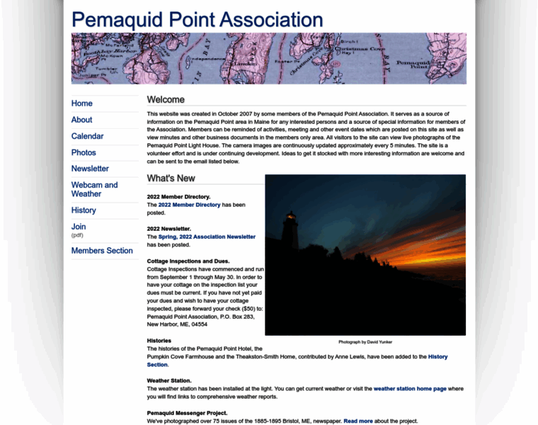 Pemaquidpoint.org thumbnail