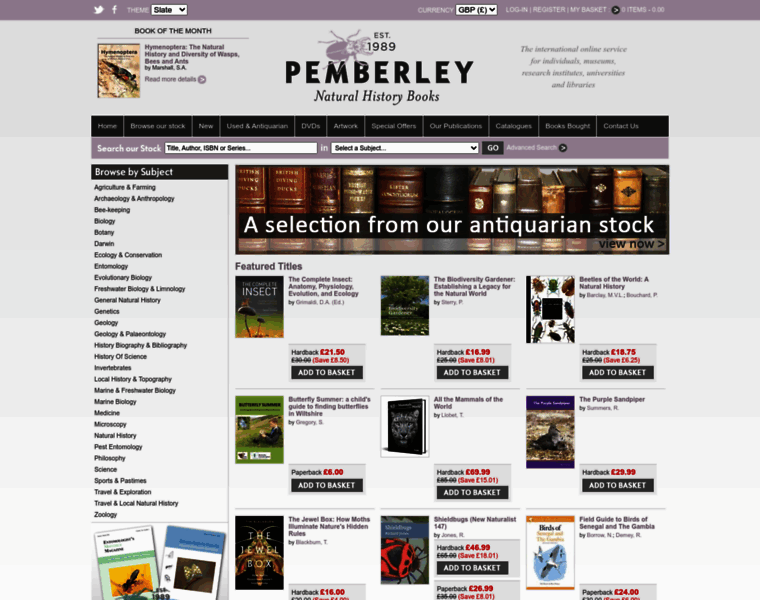 Pemberleybooks.com thumbnail