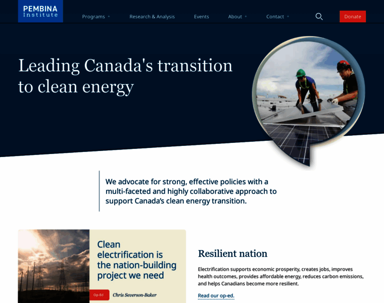 Pembina.org thumbnail Pembina.org thumbnail