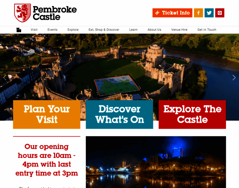 Pembroke-castle.co.uk thumbnail