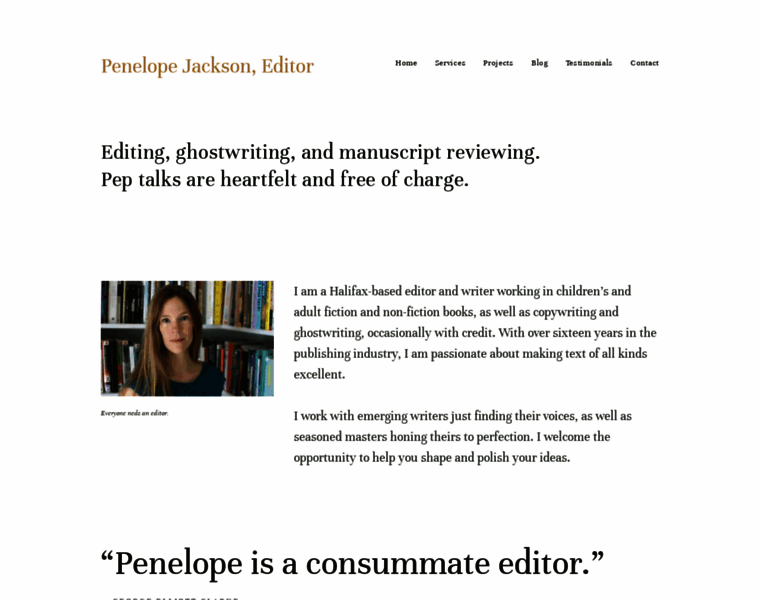 Penelopejacksoneditor.com thumbnail