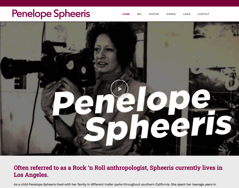 Penelopespheeris.com thumbnail