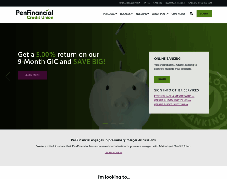 Penfinancial.com thumbnail
