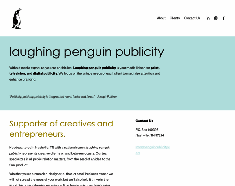 Penguinpublicity.com thumbnail