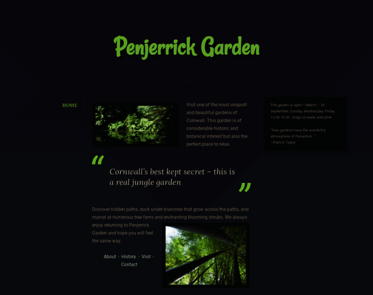 Penjerrickgarden.co.uk thumbnail