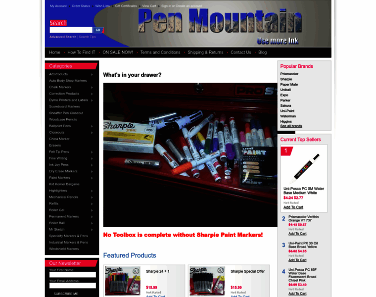 Penmountain.com thumbnail