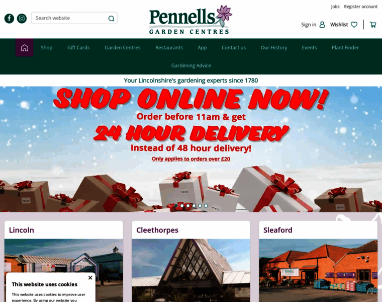 Pennells.co.uk thumbnail