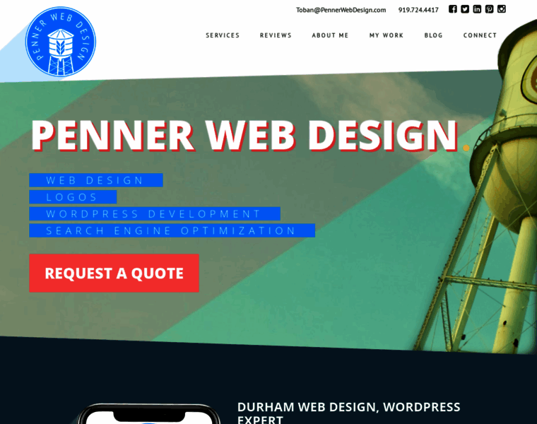 Pennerwebdesign.com thumbnail
