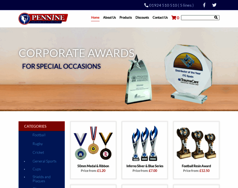Pennine-trophies.com thumbnail