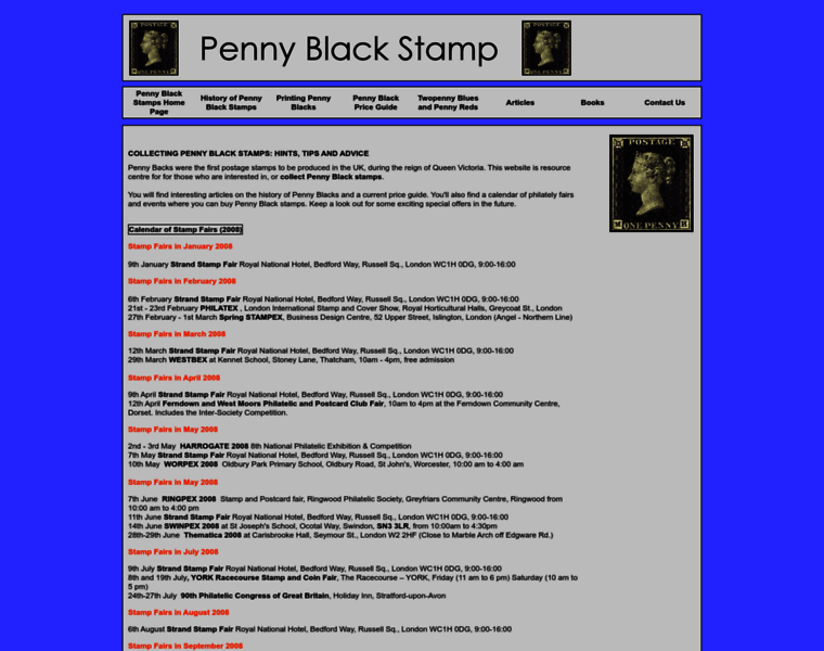 Pennyblackstamp.co.uk thumbnail