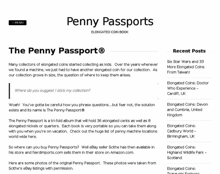 Pennypassports.com thumbnail