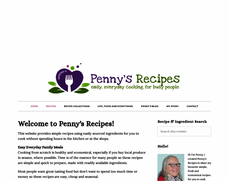 Pennysrecipes.com thumbnail