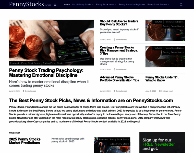 Pennystocks.com thumbnail