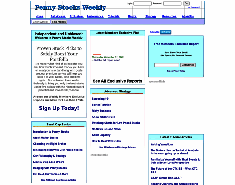 Pennystocksweekly.com thumbnail
