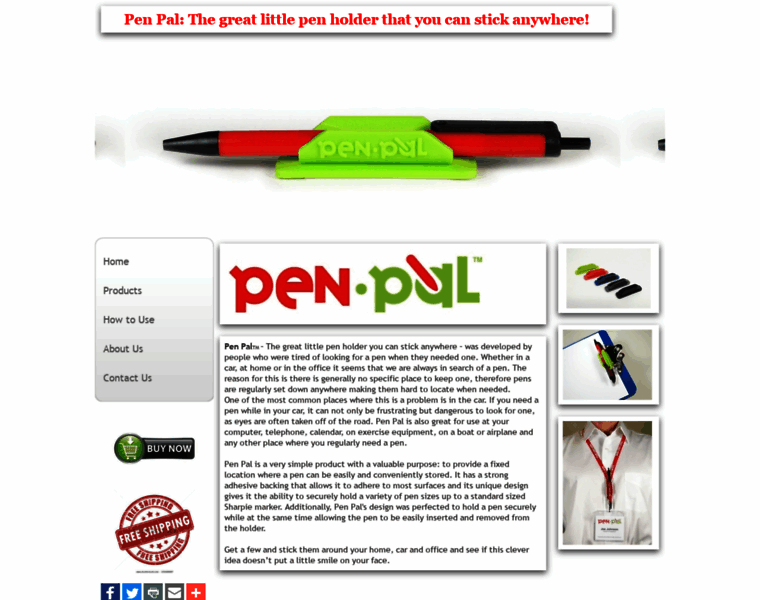 Penpalholder.com thumbnail