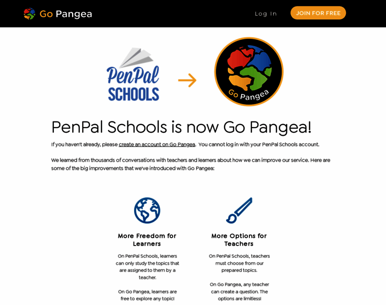 Penpalschools.com thumbnail