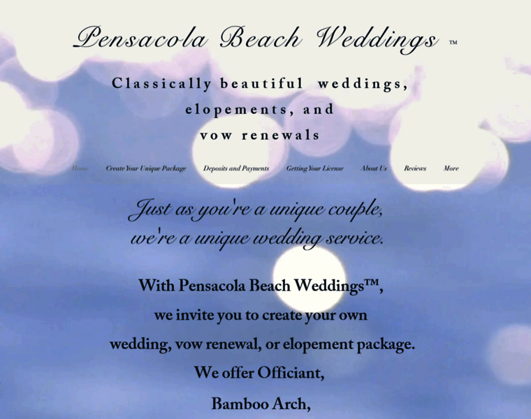 Pensacolabeachweddings.com thumbnail