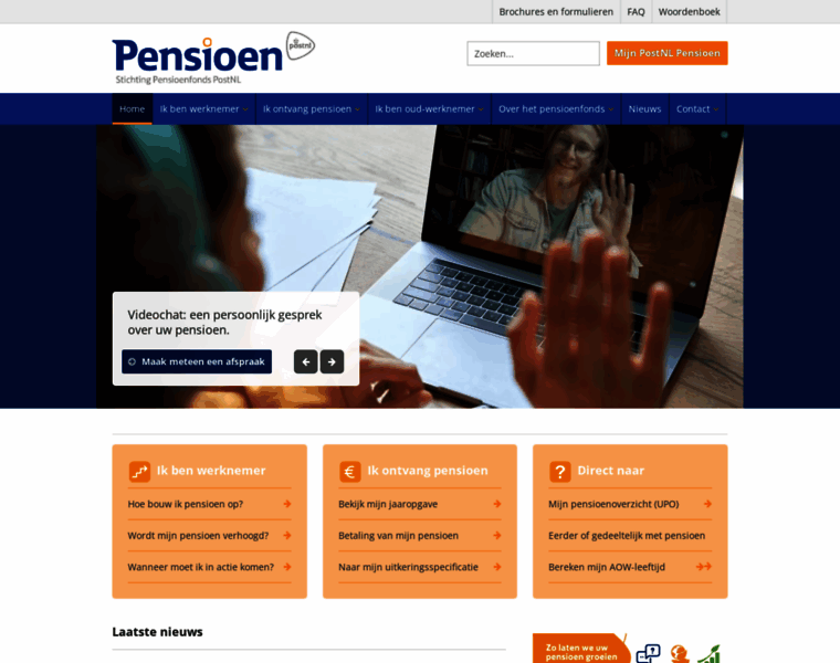 Pensioenpostnl.nl thumbnail