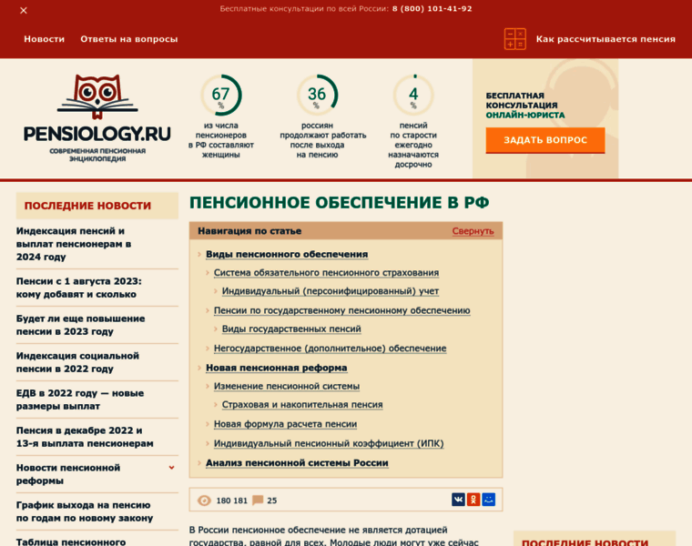 Pensiology.ru thumbnail