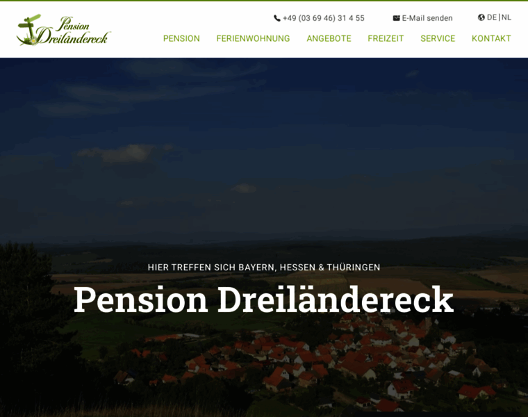 Pension-dreilaendereck.de thumbnail