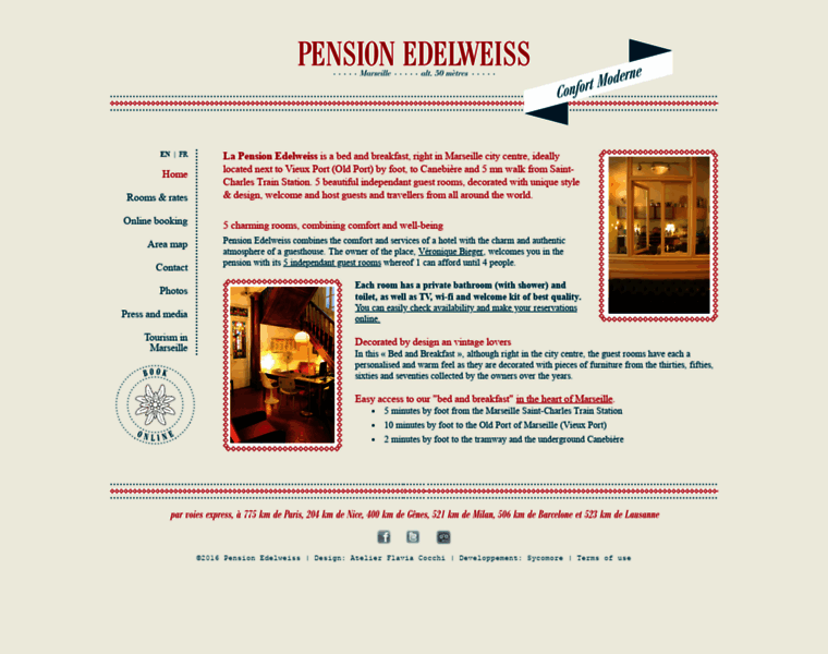 Pension-edelweiss.fr thumbnail