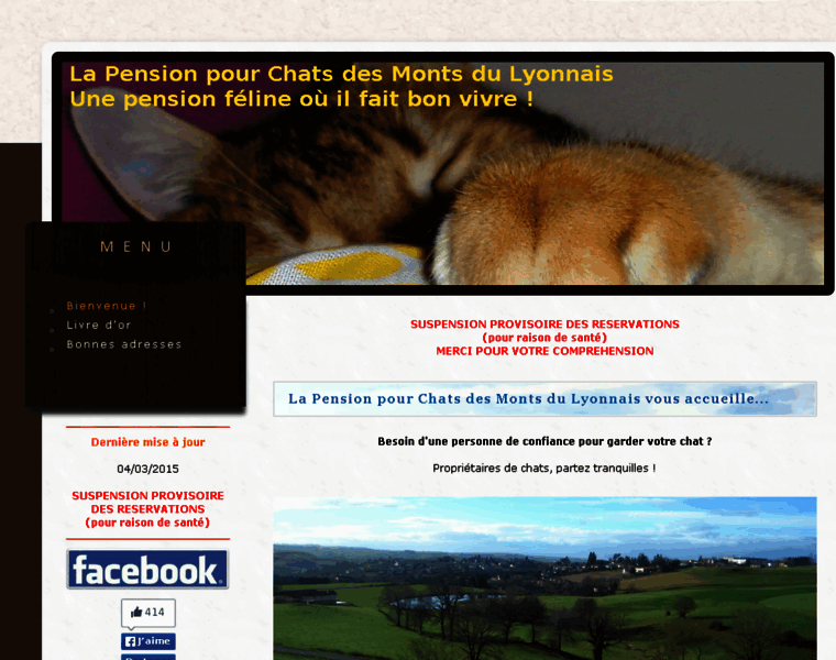 Pension-pour-chats-des-monts-du-lyonnais.fr thumbnail