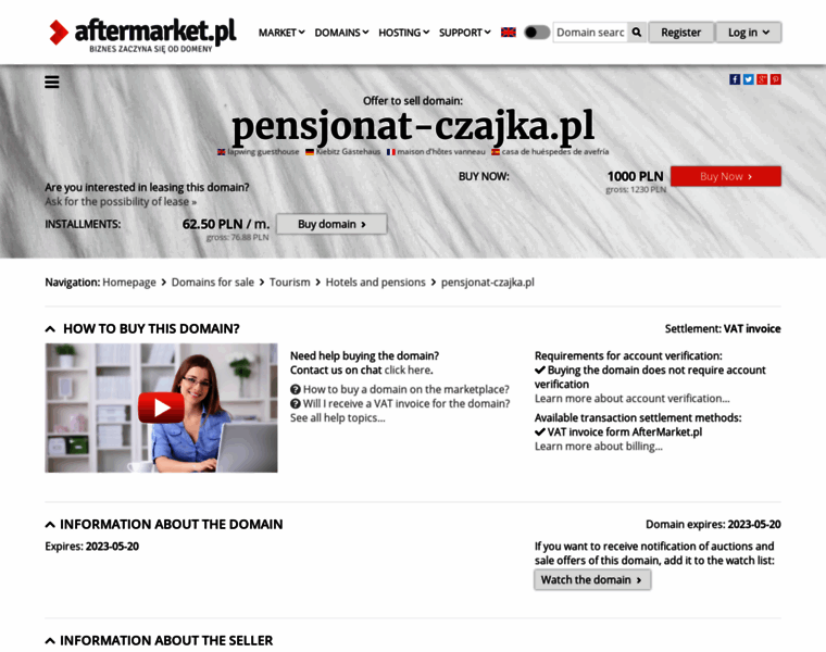 Pensjonat-czajka.pl thumbnail
