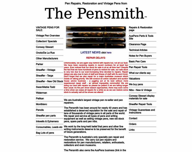 Pensmith.com.au thumbnail