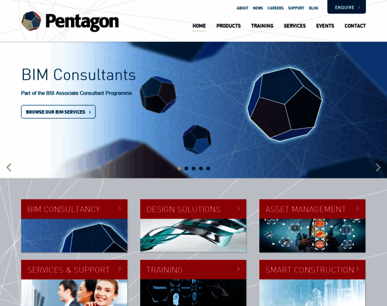 Pentagonsolutions.com thumbnail