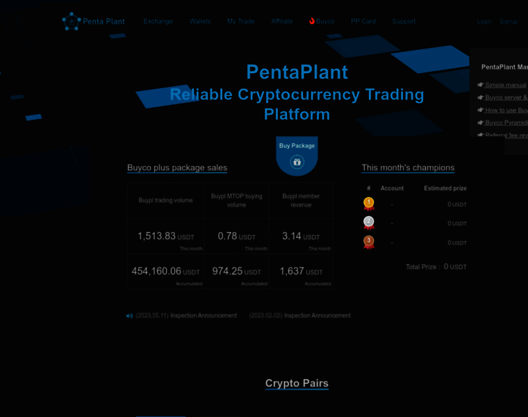 Pentaplant.com thumbnail