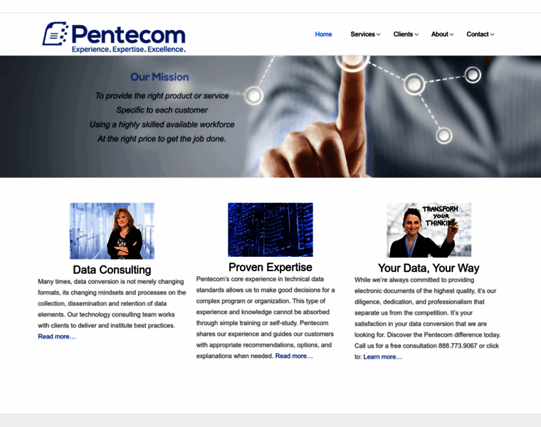 Pentecom.com thumbnail